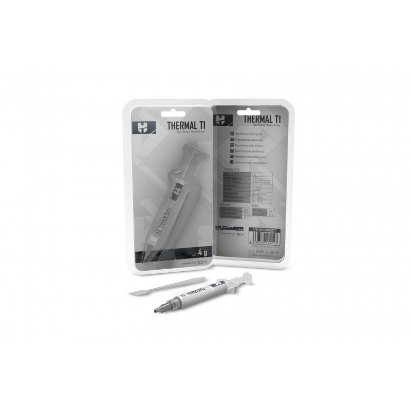 NOX Thermal T1 combiné de dissipateurs thermiques 8,3 W/m·K 4 g