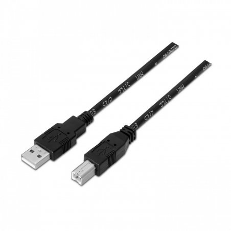 AISENS A101-0006 câble USB 1,8 m USB 2.0 USB A USB B Noir