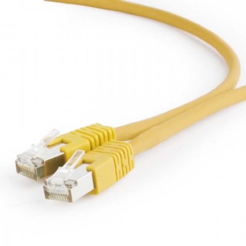 Gembird PP6A-LSZHCU-Y-3M câble de réseau Jaune Cat6 S/FTP (S-STP)