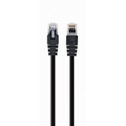 CABLE RED UTP GEMBIRD CAT 6 NEGRO 0,25M