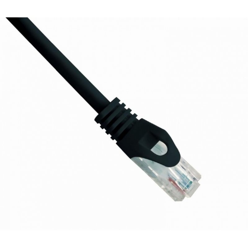 CABLE RED UTP GEMBIRD CAT 6 NEGRO 0,25M
