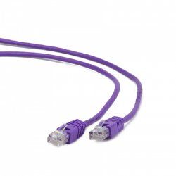 Gembird RJ45/RJ45 Cat5e 1m câble de réseau Violet U/UTP (UTP)