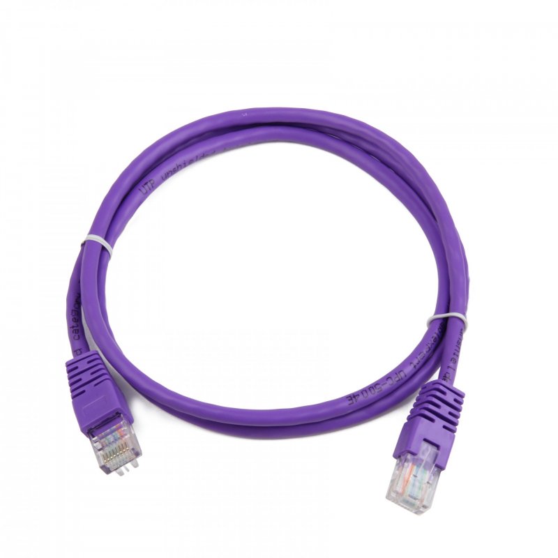 Gembird RJ45/RJ45 Cat5e 0.25m networking cable Purple U/UTP (UTP)
