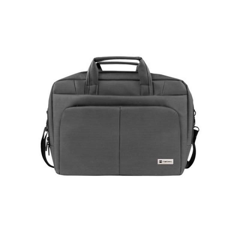 NATEC Gazelle 39.6 cm (15.6") Briefcase Grey