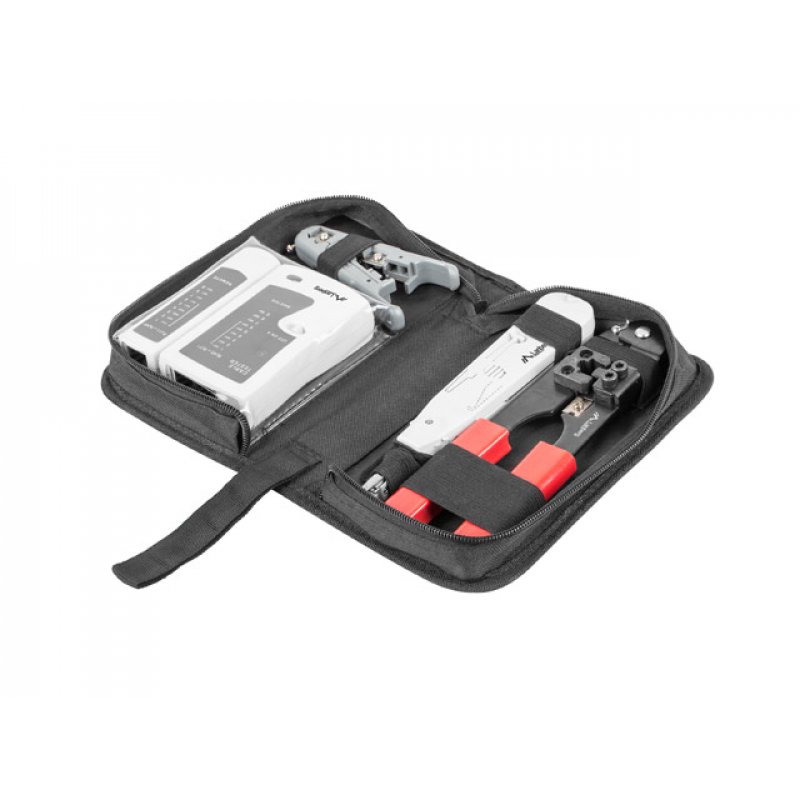 MALETIN HERRAMIENTAS LANBERG NETWORK Y TESTER