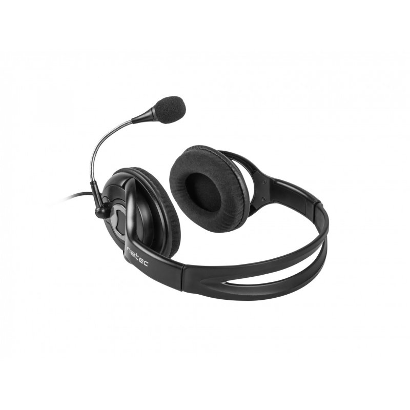 NATEC Bear 2 Casque Avec fil Arceau Noir