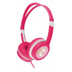Gembird MHP-JR-PK headphones/headset Wired Head-band Music Pink