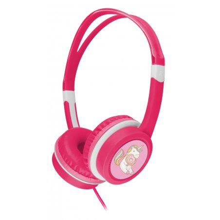 Gembird MHP-JR-PK headphones/headset Wired Head-band Music Pink