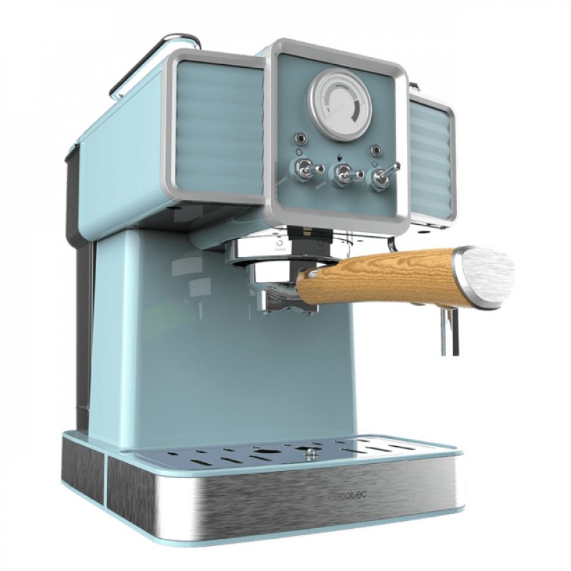 CAFETERA CECOTEC VINTAGE ESPRESSO 20 TRADIZIONALE LIGHT BLUE