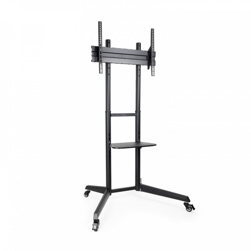 TooQ RAMSÉS Floor Stand with Wheels for Screens 37"- 70", Black