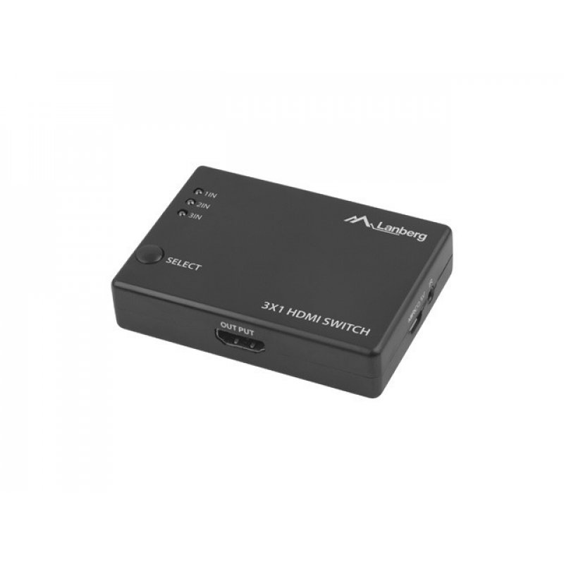 Lanberg SWV-HDMI-0003 commutateur vidéo