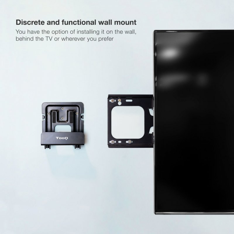 TooQ TQMPM4776 CPU holder Wall-mounted CPU holder Black