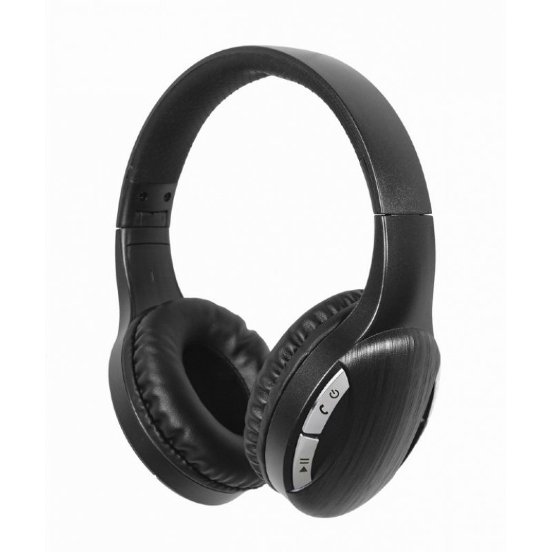Gembird BTHS-01-BK headphones/headset Wired & Wireless Head-band Calls/Music Micro-USB Bluetooth Black