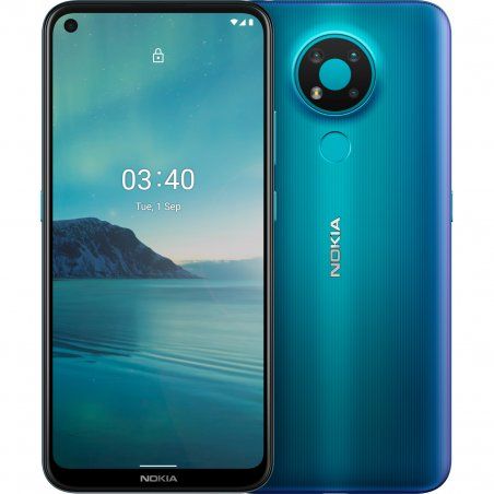 SMARTPHONE NOKIA 3.4 4GB 64GB 6,39 HD 13MPX 5MPX 2MPX 8MPX AZUL