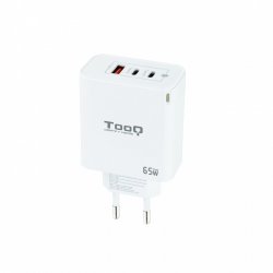 TooQ TQWC-GANQC2PD65WT chargeur d'appareils mobiles Universel Blanc Secteur Charge rapide Intérieure