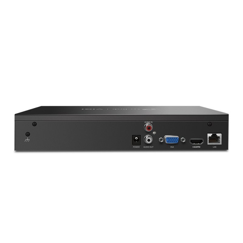 TP-LINK (VIGI NVR1008H) 8-Channel NVR, No HDD (Max 10TB), 4-Channel Simultaneous Playback, Remote Monitoring, H.265 ,
