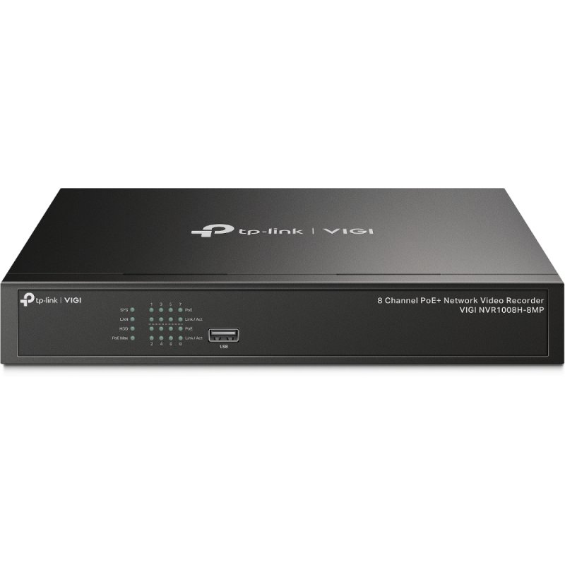 TP-Link VIGI 8 Channel PoE Network Video Recorder