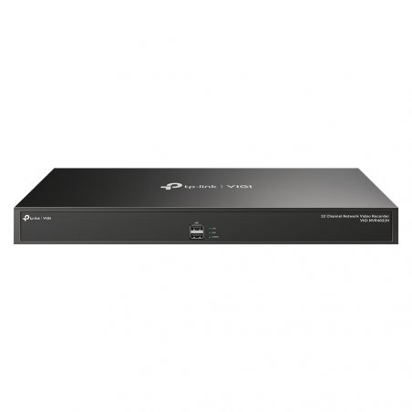 TP-LINK (VIGI NVR4032H) 32-Channel NVR, No HDD (Max 40TB), Face Recognition, Smart Search, Remote Monitoring, H.265 ,