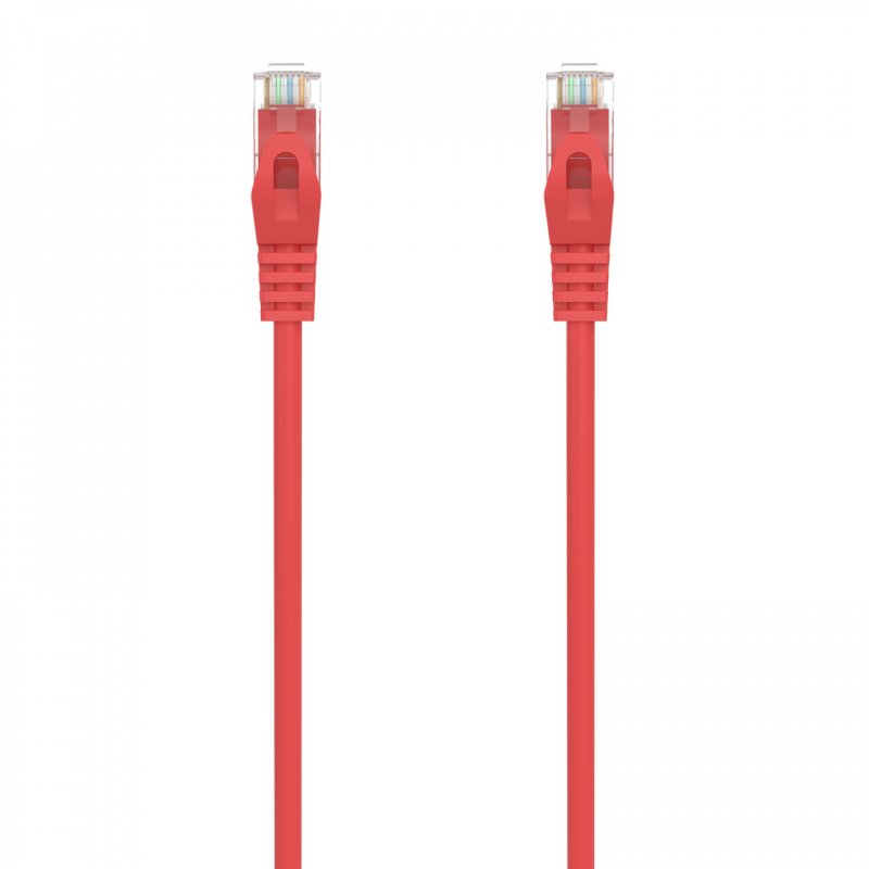 AISENS A145-0558 networking cable Red 0.5 m Cat6a U/UTP (UTP)