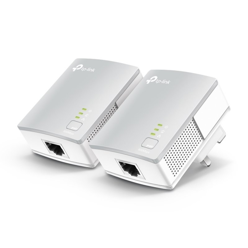 TP-Link Powerline 600 Starter Kit, 1 Port