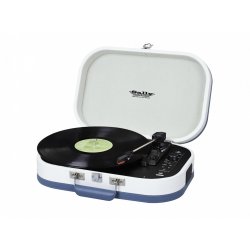 SALLY TOCADISCOS BLUETOOTH BATERIA RECARGABLE USB TREVI TT 1020 BT TURQUESA