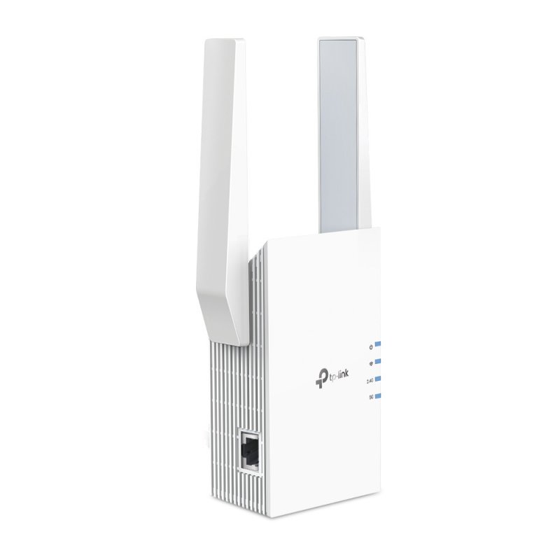 TP-LINK (RE705X) AX3000 Dual Band Mesh Wall-Plug Wi-Fi 6 Range Extender, External Antennas, EasyMesh Compatible, AP