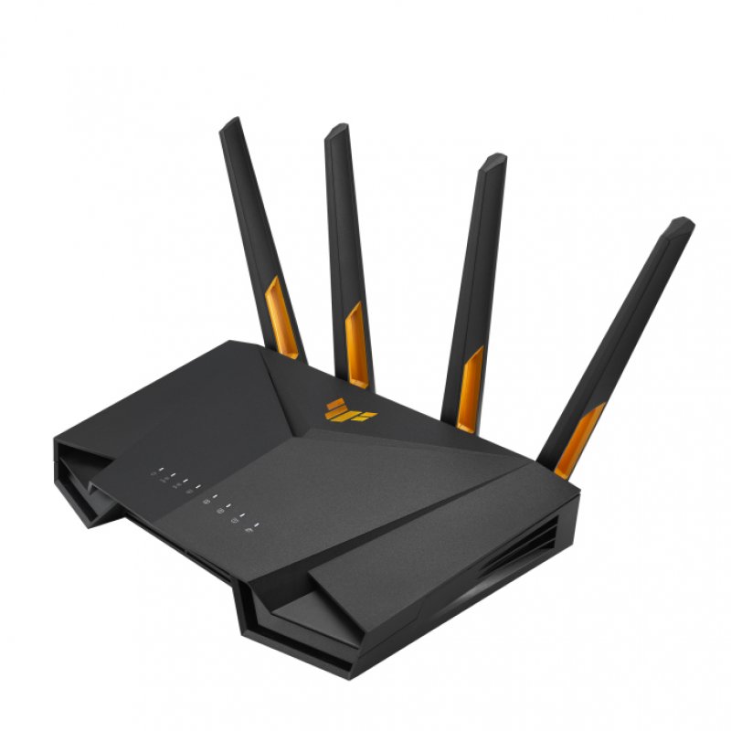 Asus (TUF-AX3000 V2) TUF Gaming AX3000 Dual Band Wi-Fi 6 Router, Mobile Game Mode, 3 Steps Port Forwarding, 2.5G LAN,