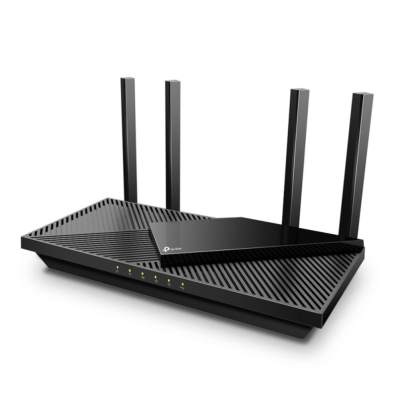 TP-LINK (Archer AX55) AX3000 (574 2402) Wireless Dual Band Wi-Fi 6 Router, OFDMA, MU-MIMO, USB 3.0, OneMesh Support