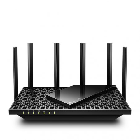 TP-LINK (Archer AXE75) AXE5400 Wi-Fi 6E Tri-Band GB Router, OneMesh, USB, Ultra-Low Latency, OFDMA, HomeShield, Alexa