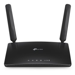 TP-LINK (Archer MR200) AC750 (300 433) Wireless Dual Band 4G LTE Router, 3-Port, 1 WAN