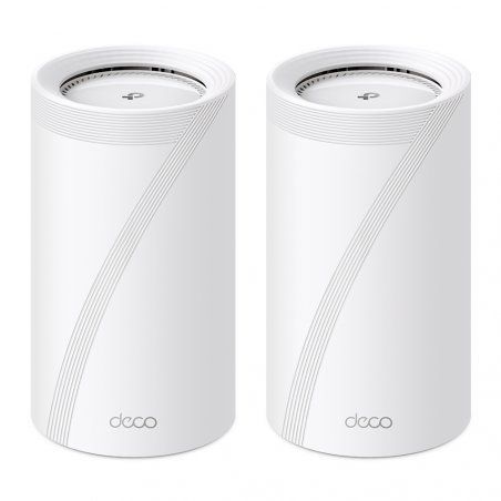 TP-Link Deco BE85 (2-Pack) Tri-bande (2,4 GHz / 5 GHz / 6 GHz) Wi-Fi 7 (802.11be) Blanc 4 Interne