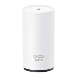 TP-LINK (DECO X50-OUTDOOR) AX3000 Outdoor/Indoor Dual Band Mesh Wi-Fi 6 System w/ PoE, Single Unit, Multi Mount