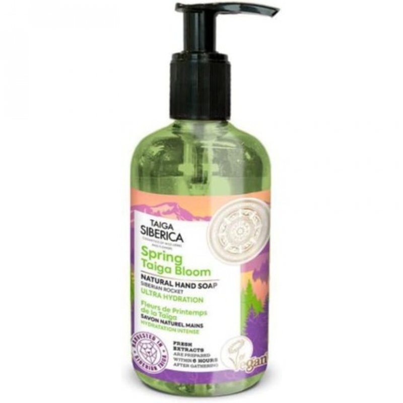 NATURA SIBERICA Spring Taiga Bloom Natural Hand Soap 300ml