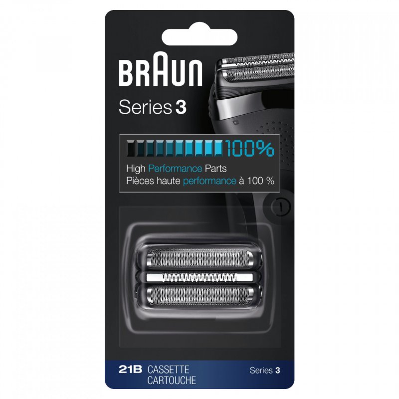 Braun Series 3 Black Razor Replacement 21B