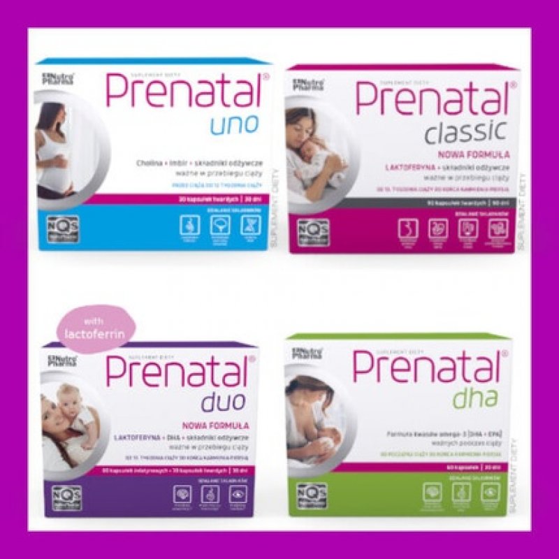 Prenatal DUO DHA CLASSIC UNO Omega 3 EPA DHA Iod Folic Acid Pregnancy