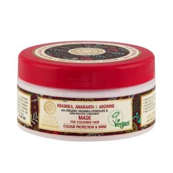 Natura Siberica Super Cranberry Amaranth & Arginine Mask for Colored Hair 300ml