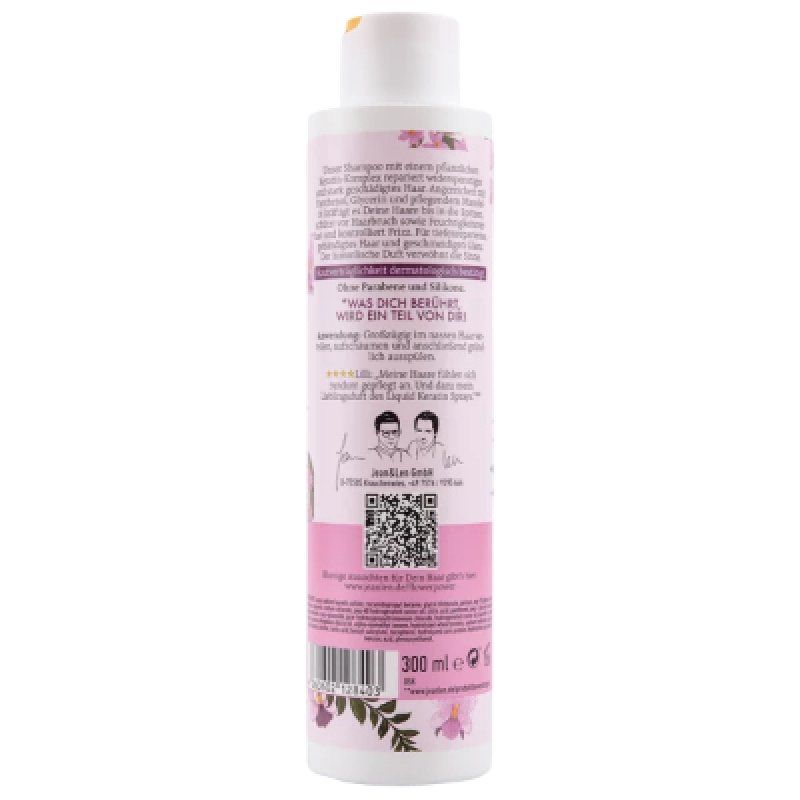 Jean & Len Almond & Keratin Shampoo for Damaged Hair 300ml