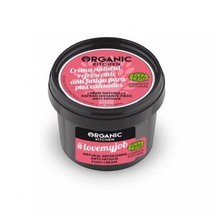 Organic Kitchen LOVEMYJOB Anti-Fatigue Foot Cream 100ml Plastic