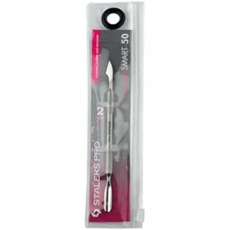 STALEKS PRO Smart 50 Type 2 Rounded Cuticle Pusher and Remover PS-50/2