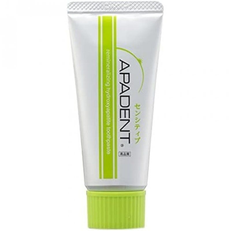 APADENT SENSITIVE Remineralizing Nano-Hydroxyapatite Toothpaste 60g Yuzu Mint Flavor