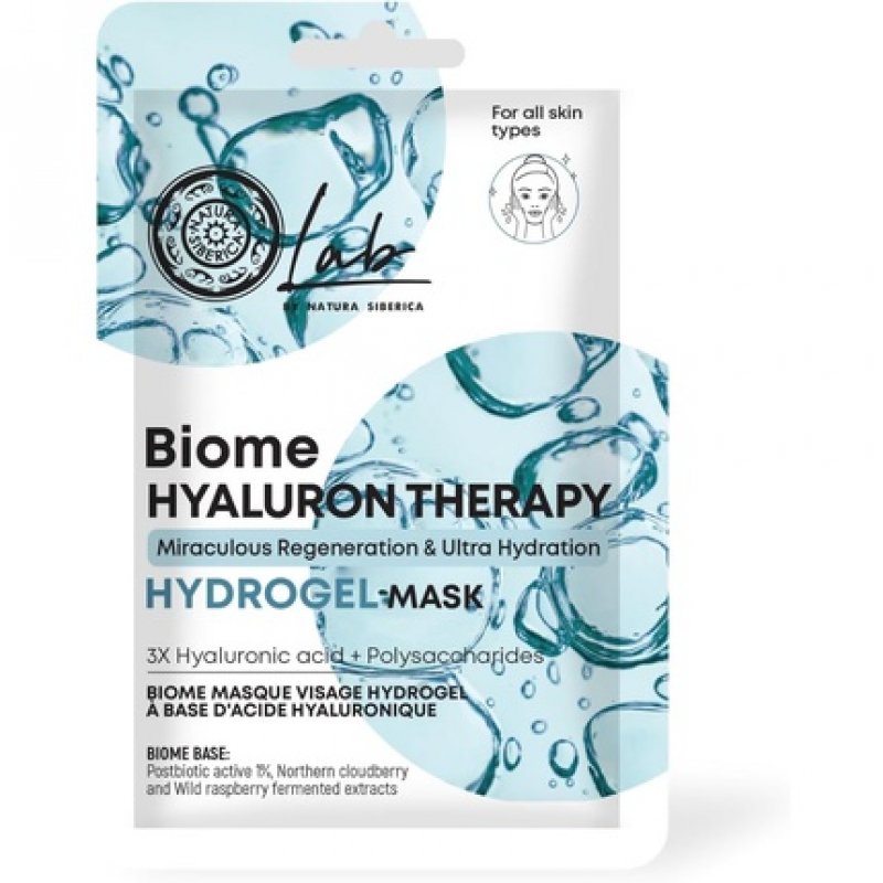 Natura Siberica Lab Biome Hyaluron Therapy Hydrogel Mask