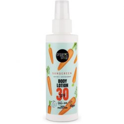 Organic Shop Sunscreen Body Lotion 30 SPF 150ml