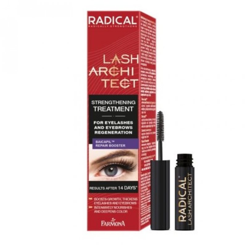 Radical Eyelashes Architect Eyelashes Eyebrows Firming Growth Treatment