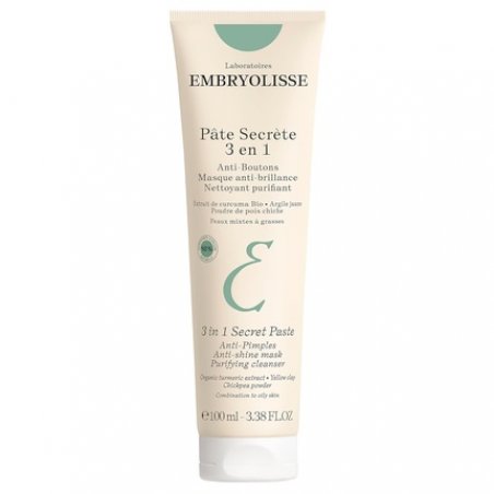 Embryolisse 3 in 1 Anti-pimples & Acne Treatment Multipurpose Clay Mask 3.38 Fl Oz