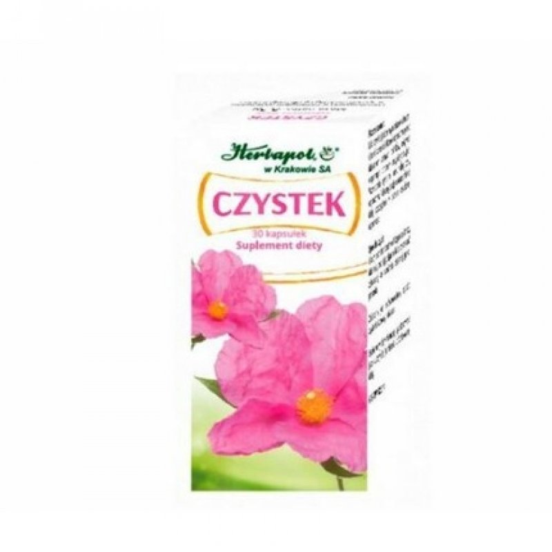 CISTUS ZISTROSE Herbapol 30 Capsules Immune System Detox