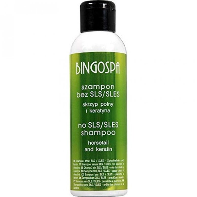 SLS/SLES-Free Shampoo for Sensitive Scalp or Hair with Keratin and Horsetail 100ml