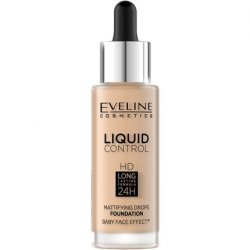 Eveline Cosmetics Liquid Control HD Matte Face Primer 32ml 011 Natural