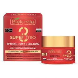 Bielenda Super Trio Retinol Vitamin C Collagen Intensively Moisturizing 40 Cream 50ml