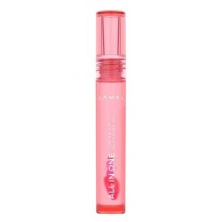 Lamel All in One Lip Tinted Plumping Oil Peachy N.401 Long-lasting Moisturizing Color