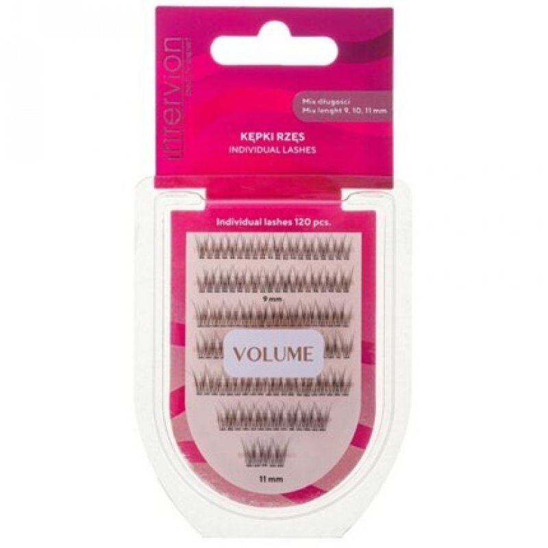 Inter Vion Artificial Eyelashes Clusters Mix 9/10/11 120pcs